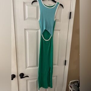Cut Out Midi Dress size M